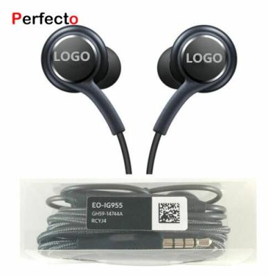 China Original Comfortable Wearing Headset In Ear Earphones 3.5mm With Mic Hands Free Remote Stereo Mobile Earphone For Samsung S8 for sale