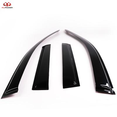 China Outside Mount Style For Toyota Landcruiser Prado 120 Series 03-09 Window Wind Deflector Door Sun Shade Rain Sun Guard Vent 4pcs for sale