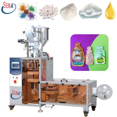 China Food Mask Cream Sachet Packing Machine Single Dose Sachet Packing Machine for sale