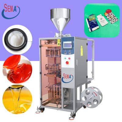 China Hot Sale 4sided Food Irregular Shaped Pouch Packing Machine Gel Filling Machine Packing Machine for sale