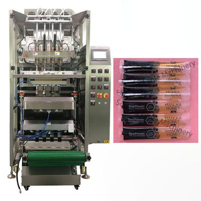 China Automatic Food Sachet Packing Machine Ketchup Filling Machine Multi-Lane Liquid Sachet Packing Machine for sale