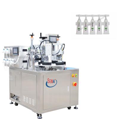 China Food Cosmetic Aluminum Semi-automatic Ultrasonic Tube Filling Sealing Machine for sale