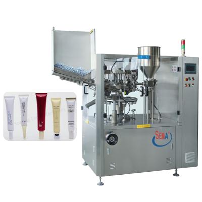 China Food Tube Semi-automatic Plastic Aluminum Plastic Tube Ultrasonic Tailing Sealing Machine for sale