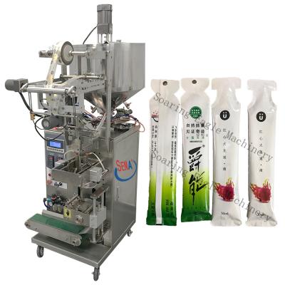 China Automatic Food Potato Chips Vertical Sachet Juice Stick Bottle Shaped Packaging Machine for sale