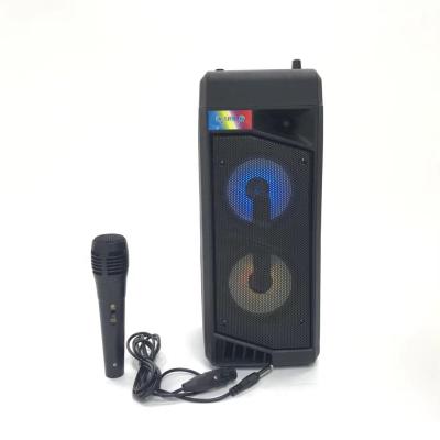 China Hot Selling FM USB TF Active Card Support Speaker Phone Function Wireless Speaker With Microphone for sale