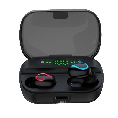 China Portable Wireless Earphone Superior In-Ear Earphone Producer Q61 BT5.0 Earphone With Charging Case 1500mah Earphone Radio for sale