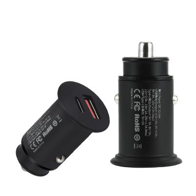 China 5V3.1A USB Port Charging Mini Usb Mobile Car Charger Portable High Speed ​​Power Fast Adapter for sale