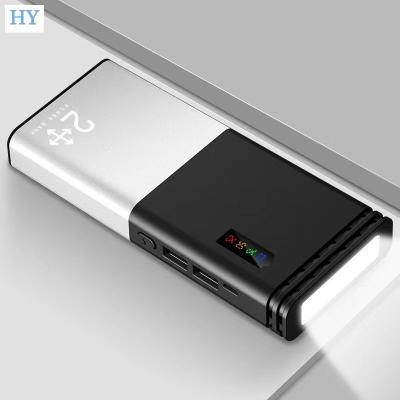 China Newest Mobile Phone Charger 2021 Dual USB Power Bank 10000mah Display Mobile Power Bank for sale