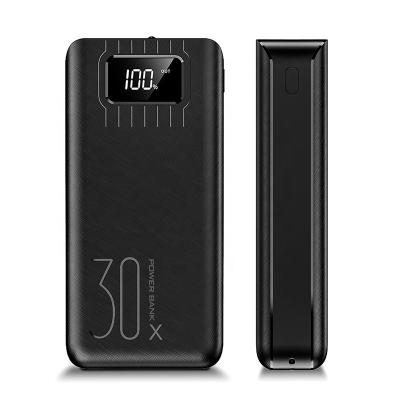 China With Universal Mobile Power 30000mah Power Bank High Capacity Mobile Phone Charger Instant Lightweight Battery for sale