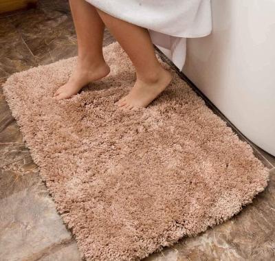 China Factory Modern Hot Sale Washable Microfiber Plush Area Rug Bathroom Tufted Blanket for sale