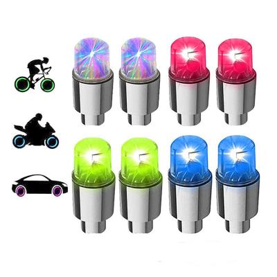 China Portable Waterproof Decorative Hot Sale LED Valve Light Wheel Lamp Bicycle Bike Waterproof Car Tire Spoke LED Flash Light for sale