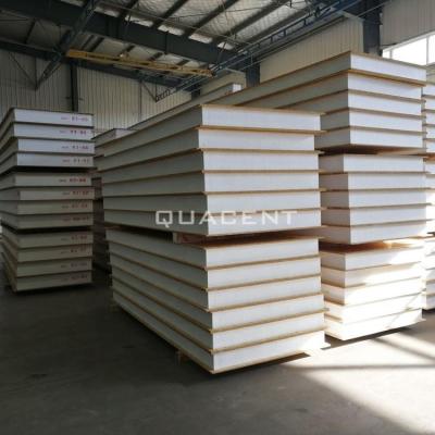 China Hotel Jumbo 2440x7320mm High Insulated Sustainable OSB Facing Large Size Roof Wall Use Sips Structural Sandwich Panels for sale