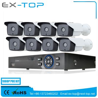 China 8 Channel 3MP Full HD POE NVR Security System With Waterproof Outdoor IP Bullet Camera N7908GN-304P-20 for sale