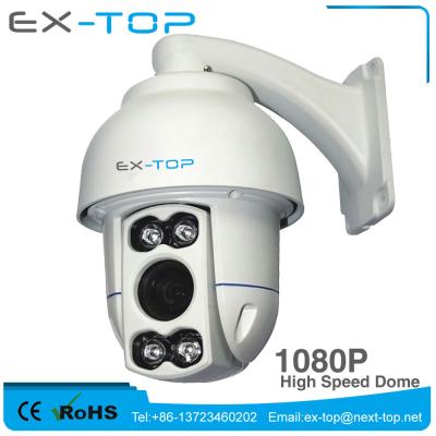 China Waterproof / Waterproof 1080P 4 inch mini dome camera 10x high speed zoom ptz camera outdoor IP camera for sale