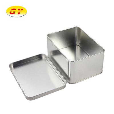 China Factory Recyclable Rectangular Canister Tea Canister Tin Outlet Iron Box Creative Customization for sale