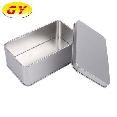 China Wholesale High Quality Rectangular Storage Rectangular Metal Pill Box Tin Recyclable for sale