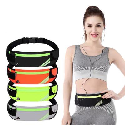 China Water Proof Slim Running Belt Fanny Pack Waist Pack Bag To Increase Fitness Gym Travel Runners Thoughtful Belt Pouch Recycling Jogging Belt for sale