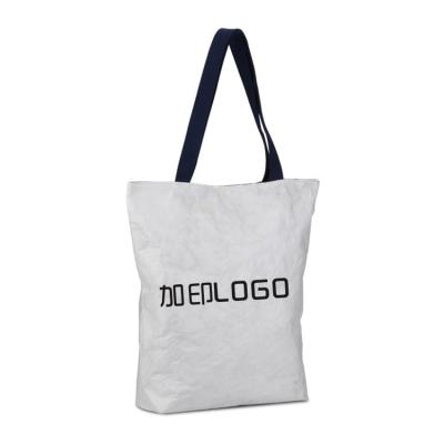 China GRS BSCI Eco-friendly Multi Color Water Resistant Tyvek Tote Bag Dupont Paper Shopping Bag With Customized Logo for sale