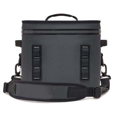 China 8 12 18 Waterproof Boxes Customized Portable Waist Cooler Bag With Shoulder Strap for sale