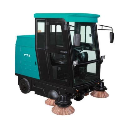 China Y78 Hotels Floor Cleaning Machine Tower On Sweeper Equipment For High Efficient Field Little Waste Paper Stone Plastic Waste Paper Dust Sheet for sale