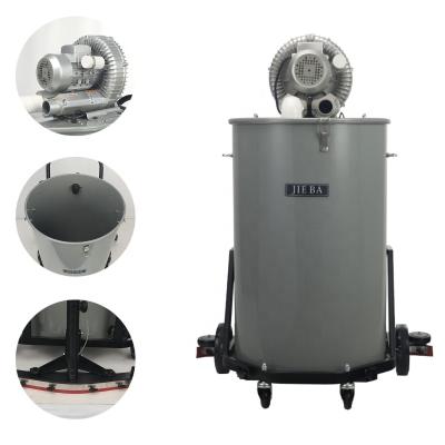 China Industrial Large Suction Shops BF603-T 220l 1800W Construction Material Wheel Power Scraper Universal Wet Dry Vacuum Cleaner for sale