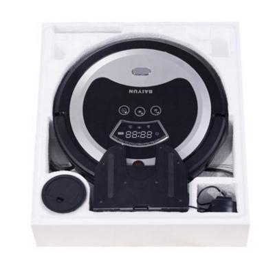 China 380m2/h Two Side Brushes 380mm Width 800rpm High Speed ​​Motor System Smart Robot Cleaner Mini Vacuum Cleaner To Collect Dust for sale