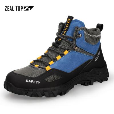 China Anti Piercing Anti Skid Protective Work Shoes Super Waterproof Heavy Duty Comfortable Sporting Safety Shoes for sale