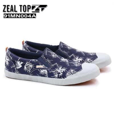 China Wholesale Fashion Trend New Arrival Cheap Comfortable Breathable Light Casual Canvas Shoes Customized Slip On Rubber Loafers Shoes For Men for sale