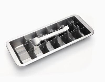 China Sustainable High Quality Wholesale Home and Kitchen Ice Cube Molds Stainless Steel 18 Slot Ice Cube Tray for sale