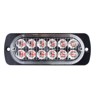 China Universal 12LED Strobe Light Universal Car Automobiles Light Side Turn Signal Yellow Red For Truck Car Flash Led Strobe Light for sale