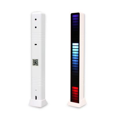 China New Universal Sound Control Light Collection Rhythm Voice Activated Lights with 32 LED 18 Colors Creative Colorful Music Ambient Light for sale