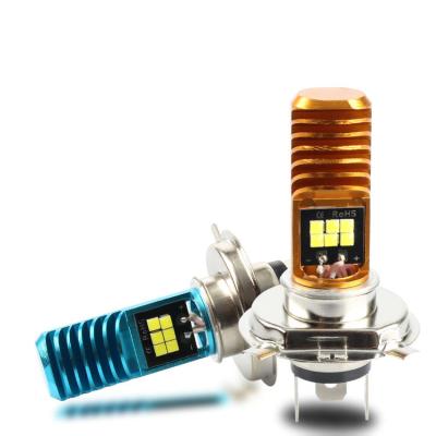 China Car Led Brake Light 8W COB H4 BA20D h6m Led Motorcycle Head Light Motorbike Led Light P15D BA15D 6500K 9-80V White for sale