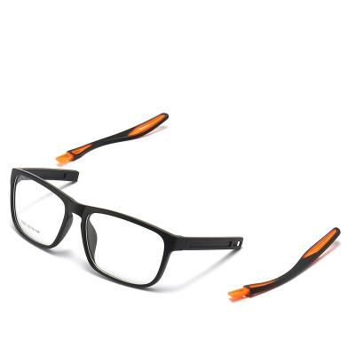 China 2022 TR Fashion Light Stock Glasses Variable Legs Computer Revealing Glass Anti Blue Light Glasses Sports Optical Frames for sale