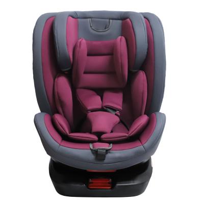 China HDPE+knitting Fabric 360 Degree Rotate Kids Car Seat Safety For Birth Up To 12 Years 0 Up To 36kgs Child for sale