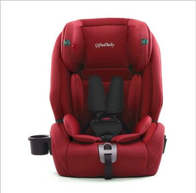 China HDPE + Baby Car Seat Suitable 9-36kg/9months-12years 1+2+3 Group Knitted Fabric + Metal ISOFIX/Latch Installation for sale