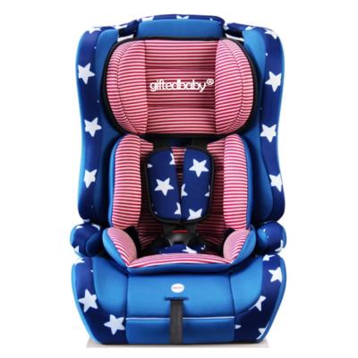 China HDPE+Knitted Fabric+Sponge+Metal Group 1+2+3 Safety Car Seat for Kids for 9 months - 12 years/9-36Kg with EEC R44/04 for sale