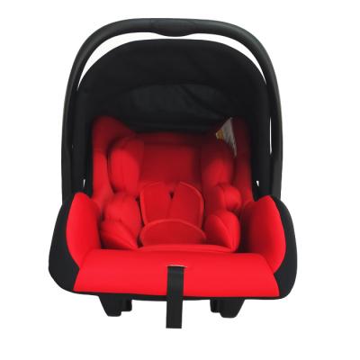 China HDPE+knitting EEC fabric basket/carrier baby cradle car seat for 0-15months 0-13kgs baby with adjustable canopy for sale