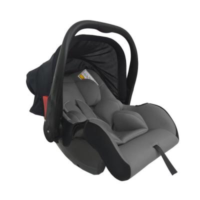 China Newborn Basket Carrier HDPE+knitting Fabric Baby Car Seat Infant Suit For 0-15months 0-13kgs Baby With Adjustable Canopy for sale