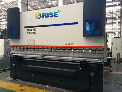 China Aluminium CNC-Presse-Bremsverbiegende Maschinen-automatische Falte 250 Tonne mit Achse 3 zu verkaufen