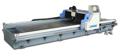 China CNC de acero V horizontal de A572 GR 50 que acanala la máquina RGEK - 1500×5000 para las hojas de acero en venta