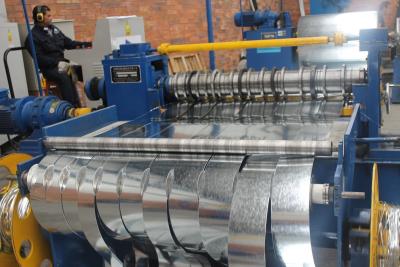 China 25 Ton Hydraulic Cut To Length Line 1600 MM High Speed With 6CrW2Si Slitting Blade for sale