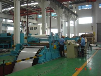 China 12mm High Speed Hydraulic Cut To Length Line Machine For Steel Painted Coil for sale