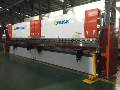 Chine Frein tandem 6m, 350 machine à cintrer de plaque métallique de presse de commande numérique par ordinateur de 4 axes de structure métallique de la tonne DA52S à vendre