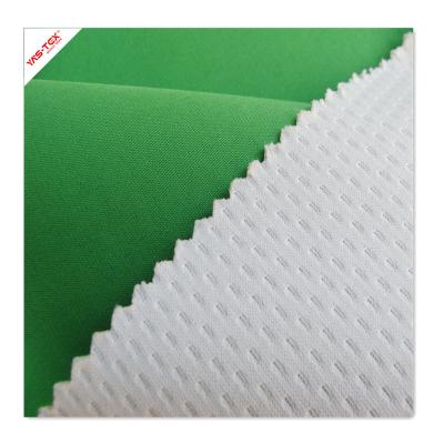 China Super Soft Heat-insulation Dry Fit Mesh Spandex Fabric Laminated 3 Layers TPU Waterproof Fabric For Sportswear for sale