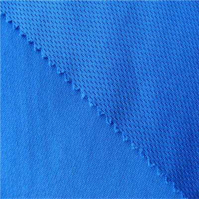 China Hot Selling 100% Polyester Knitted Eyelet Tear-Resistant Dri Fit Fabric For Sportswear for sale