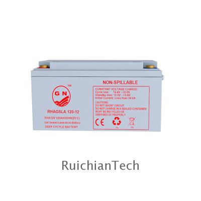 China ALARM SYSTEM 200ah Gel 250ah Acid Batter 12v 75ah Crystal Pure Lead Deep Cycle Battery for sale