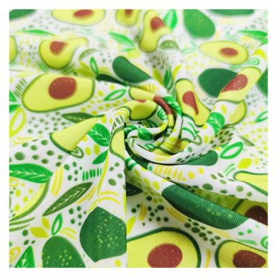 China 4 Way Knitting Summer Swim Fabric Tear-Resistant Outdoor Stretch Warp Custom Print For Swimwear for sale