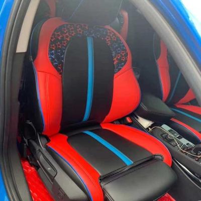 China Customized Luxury Full Year Leather Auto Car Seat Cover for sale