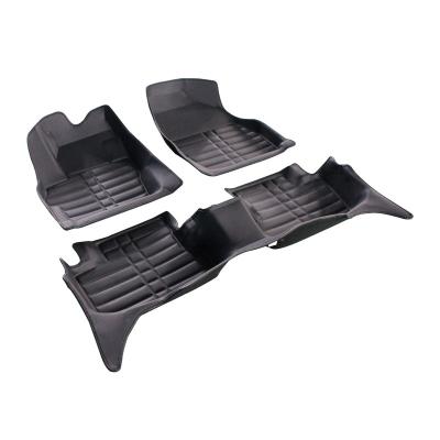 China Wholesale Low Price Moisture Proof Heated Car Floor Mats Hot Press Leather Carmats for sale