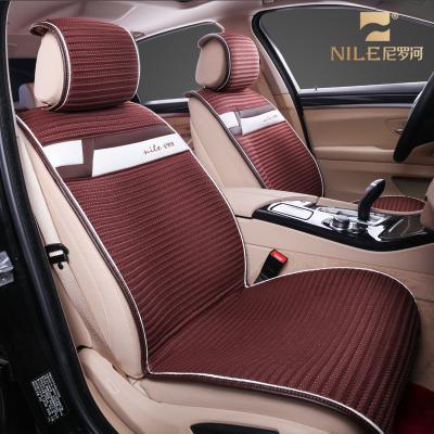 China Breathable Cloth Material Seamstress Full Set Seat Covers For Car for sale